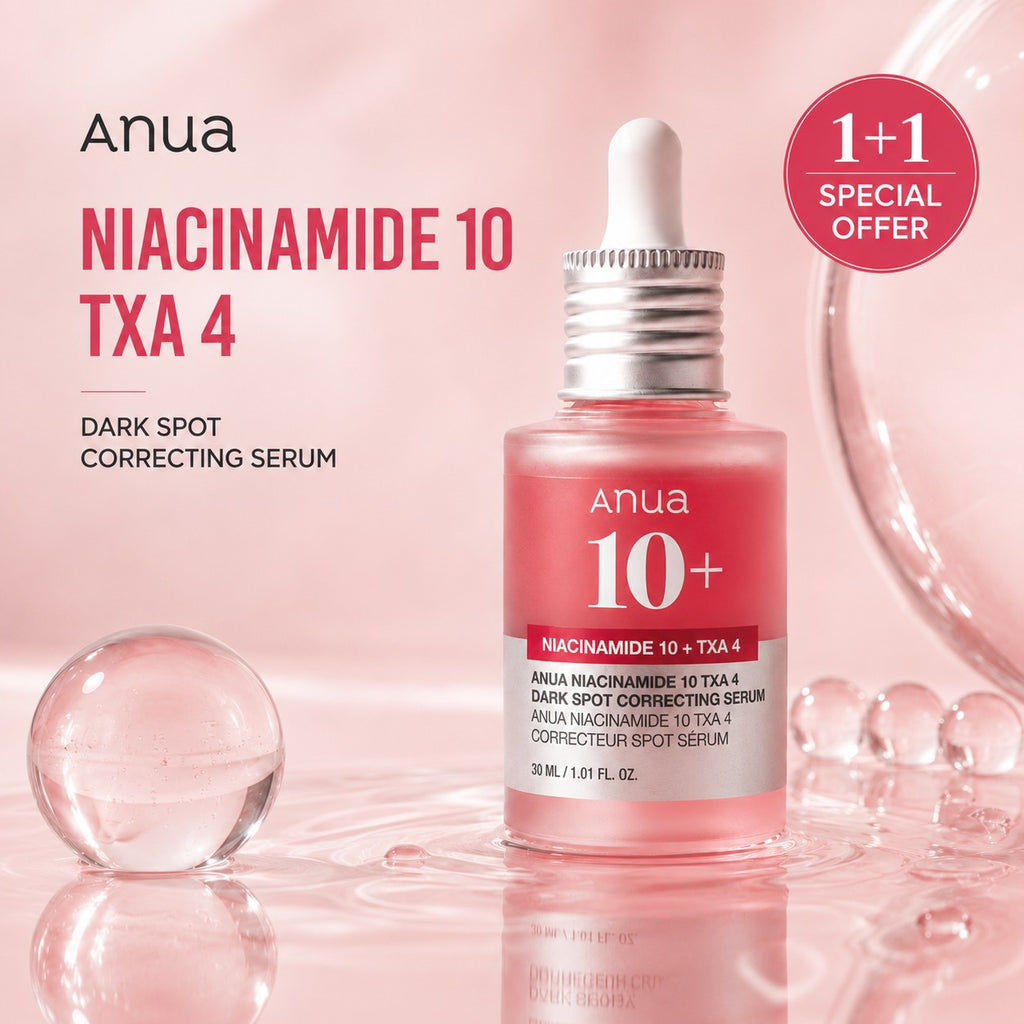 Anua Niacinamide 10 TXA 4 Dark Spot Correcting Serum 30ml 1+1 Set