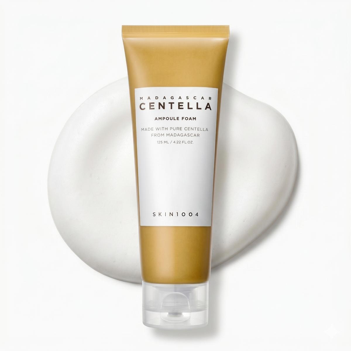 SKIN1004 Madagascar Centella Ampoule Foam Cleanser 125ml | Gentle Daily Cleansing Foam