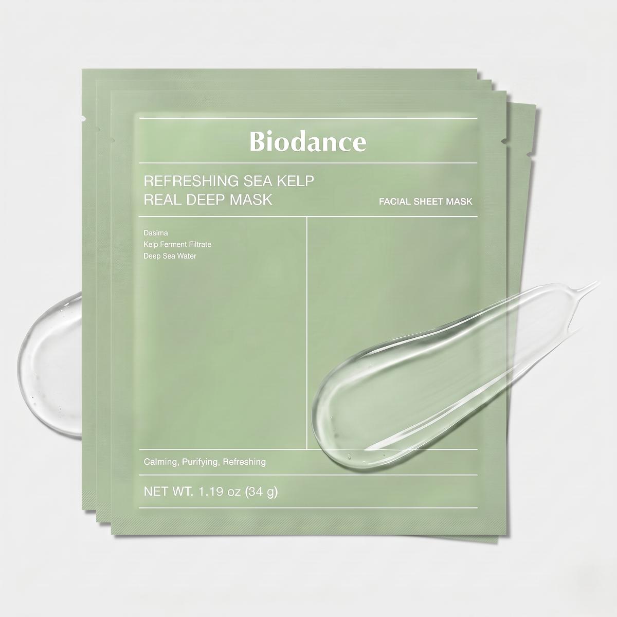 Biodance Bio-Collagen Mask - application